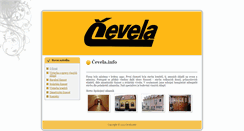 Desktop Screenshot of cevela.info